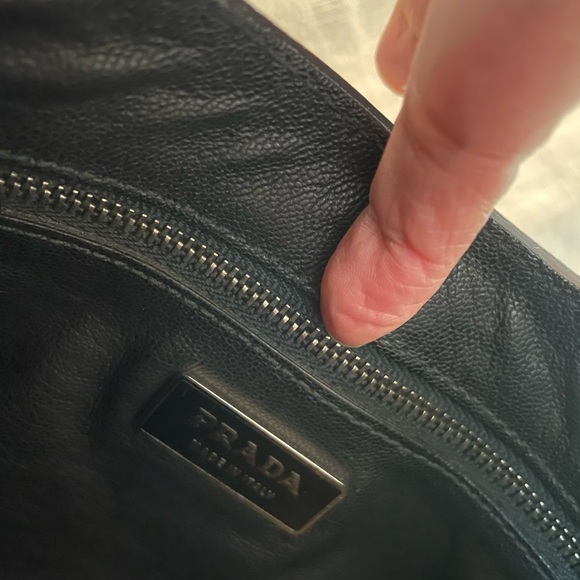 Vintage prada cleo leather hobo handbag - Picture 2 of 12